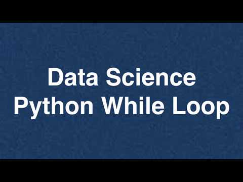 12 Data Science Python While Loop | Online Training Download app from below link