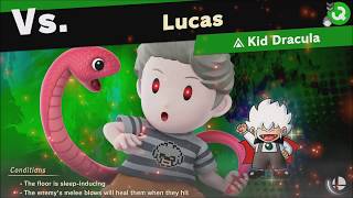 Super Smash Bros Ultimate vs Lucas (Unlocks: Kid Dracula) World of Light - Adventure Mode screenshot 2