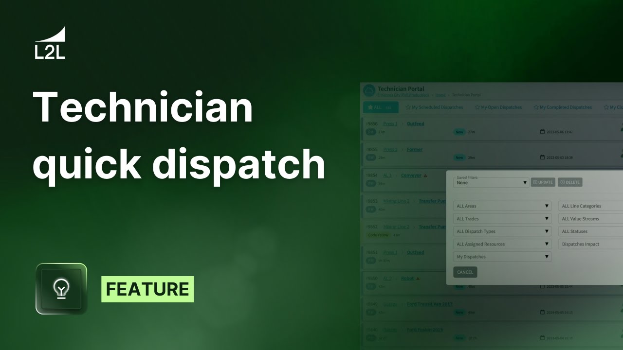 Tips and Tricks: Technician Portal Quick Dispatch Bar - YouTube