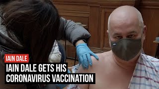 Iain Dale gets his coronavirus vaccine | LBC