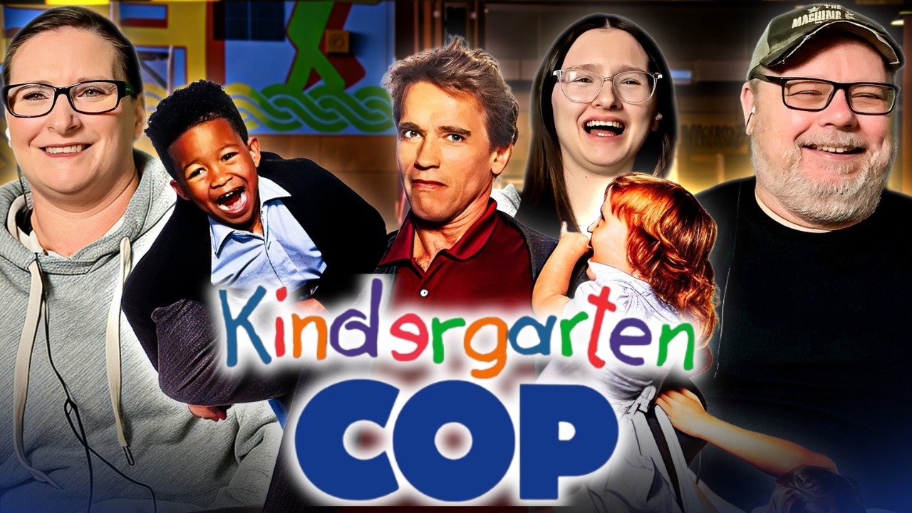 Kindergarten Cop (1990) Daughter's First Time Watching! Movie Reaction!!