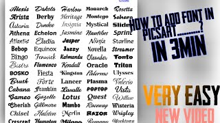 How to Add Font  ?...........................pico screenshot 5