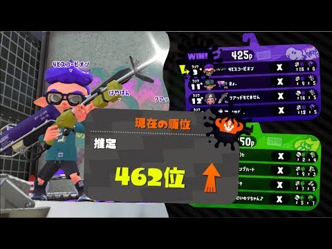 4kスコープでやっと王冠行けた！【スプラトゥーン２】