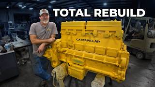 Assembling a 1956 D318 Engine