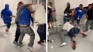 Bears And Rams Fans Get In Violent Brawl In Bowels Of SoFi Stadium