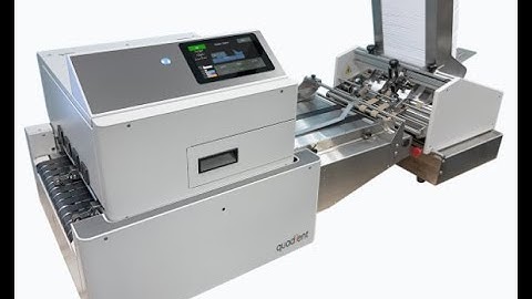 RENA by Quadient MACH-7 Envelope and Package Printer HP Thermal Inkjet Technology