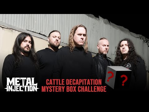CATTLE DECAPITATION Enters The Mystery Box Challenge | Metal Injection
