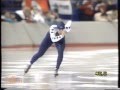 Winter Olympic Games Calgary 1988 - 3 km Van Gennip (WR) - Nemeth-Hunyady