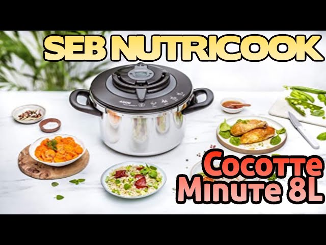 COCOTTE-MINUTE SEB 6L NUTRICOOK+ INOX INDUCTION - Prix en Algérie
