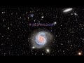 M100 spiral galaxy by drew evans