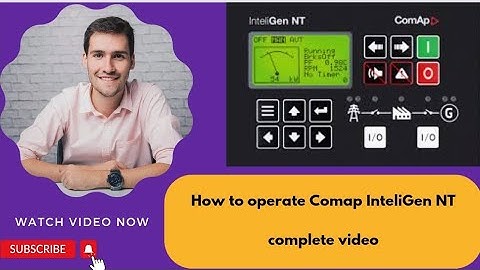 Comap InteliGen Nt programing and operation complete video.online