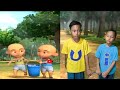 Tiru Aksi Upin Ipin || Upin Ipin Membantu Opah Menjual Getah Karet 