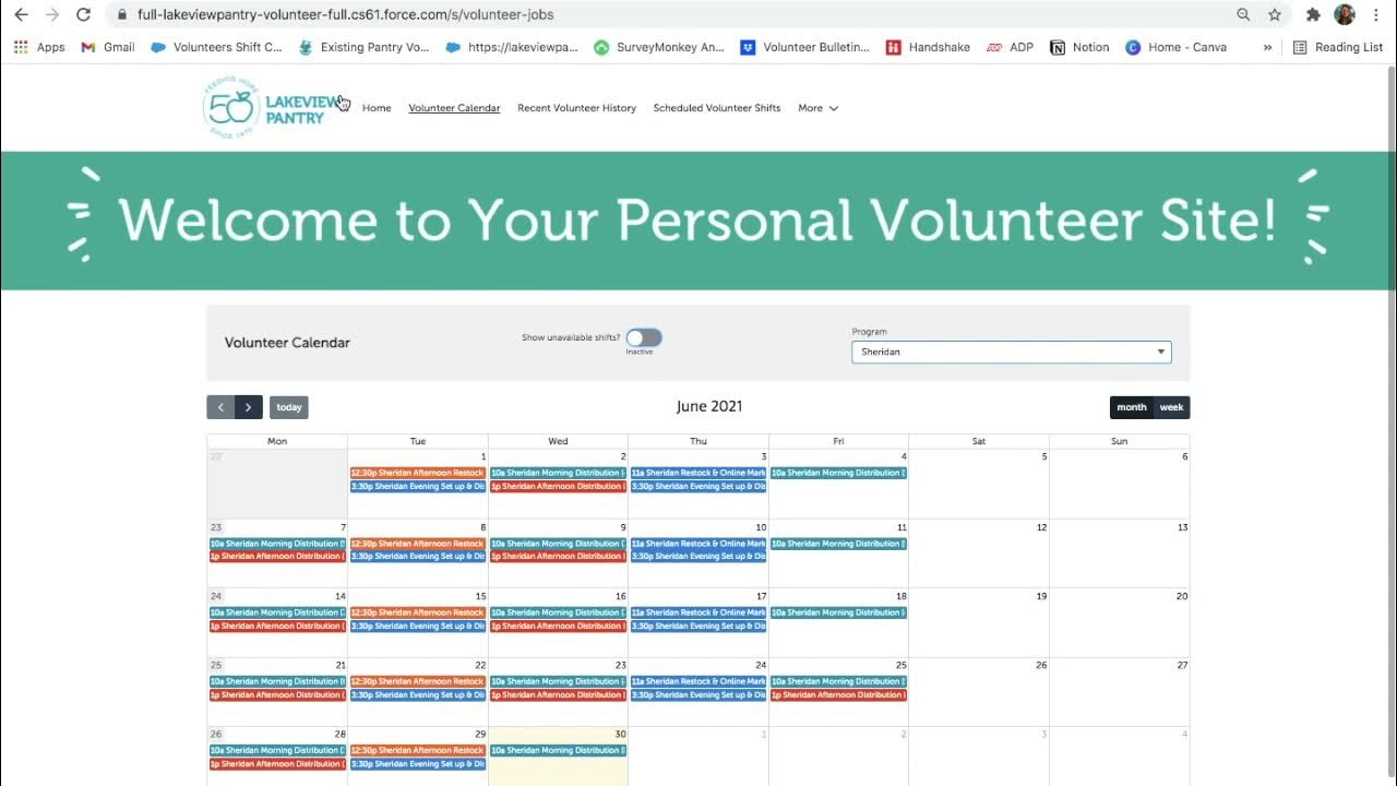 How to Navigate Your Updated Personal Site Lakeview Pantry YouTube