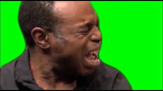 Green screen orang nangis