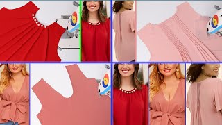 3 Clever and wonderful sewing tips. Basic neck design cutting and stitching for kurti