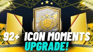 NEW 92+ ICON MOMENTS UPGRADE SBC COMPLETE | FIFA 22 Ultimate Team