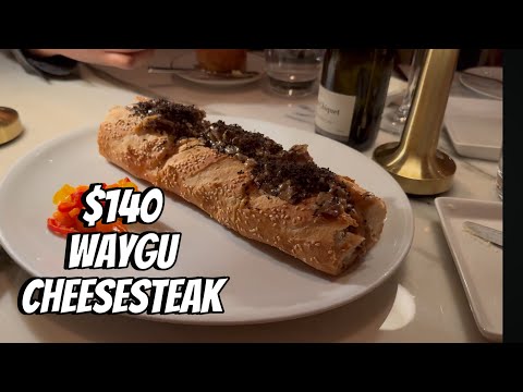 $140 Waygu Cheesesteak