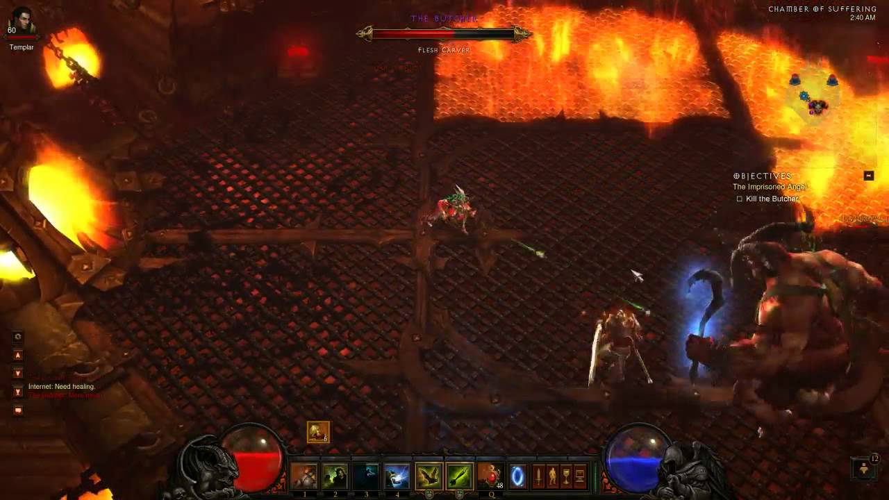 Witch Doctor Inferno Butcher Crappy direbat build