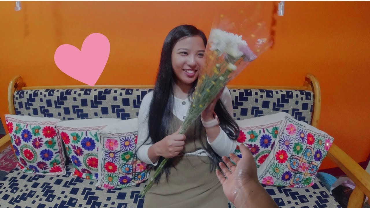I Brought Her Flowers ️😊😊 YouTube