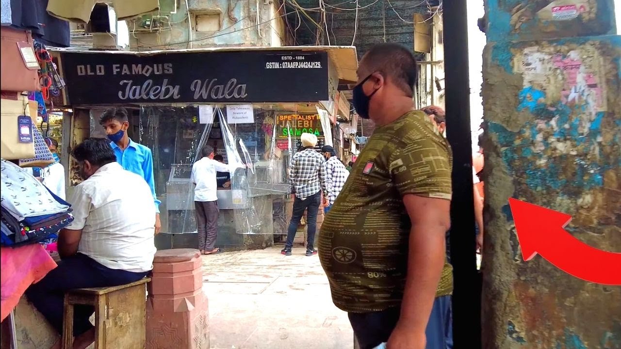 Walking in Chandani Chowk, Old Delhi | Delhi Unlock 2021 | Delhi 4K India