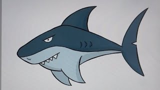 How To Draw A Shark In ibisPaint X (Drawing in Ibispaint with my finger) screenshot 5