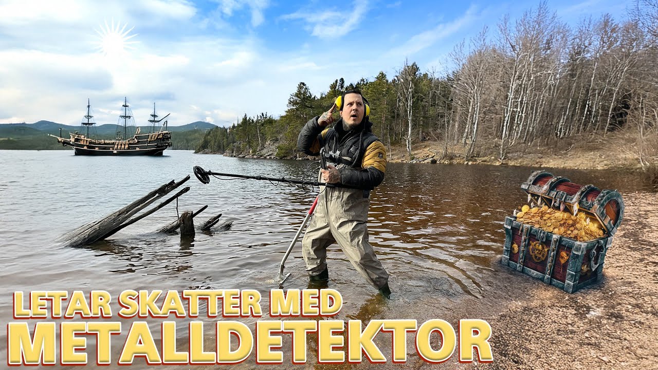 Letar Skatter Med Metalldetektor - Riktigt Häftiga Fynd