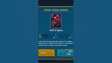 Using The Forge With Legendary Chaos Awakes Fragments To Make Relics In RAID Shadow Legends