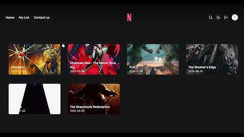 Netflix Clone #development #coding  #ui #softwareengineer #designing #computer #computerscience