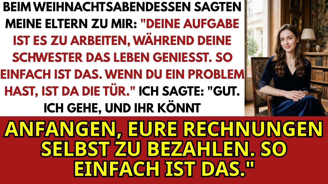 Ich hatte die ganze Nacht durchgearbeitet, während meine Schwester von einem 3.000-Euro-Spa-Wochenende zurückkam, das meine Eltern ihr geschenkt hatten. Ich hatte den Laden am Laufen gehalten,...