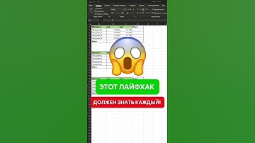 Лайфхак, который должен знать каждый🔥 #эксель #excel #эксельобучение
