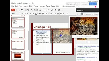 Google Presentation: Research Tool