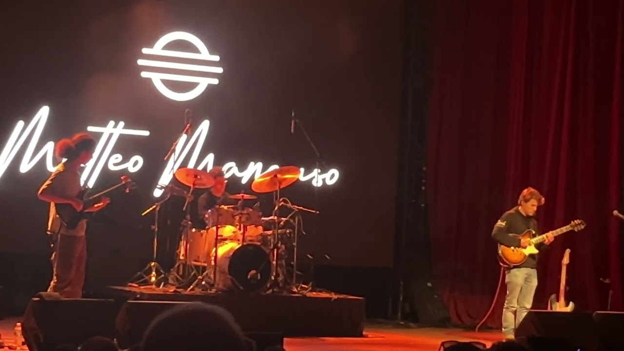 In 4K, It's Amazing Italian Guitarist Matteo Mancuso Live @ The Kent Stage OH - "Open Fields" 6/1/25