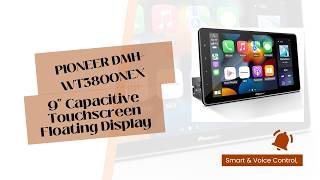 Pioneer DMH-WT3800NEX 9-Inch Floating Touchscreen Car Stereo Wireless Apple CarPlay