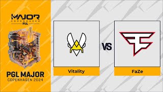 Vitality проти FaZe | Мапа 3 Inferno | PGL CS2 MAJOR COPENHAGEN 2024 - Playoff Stage