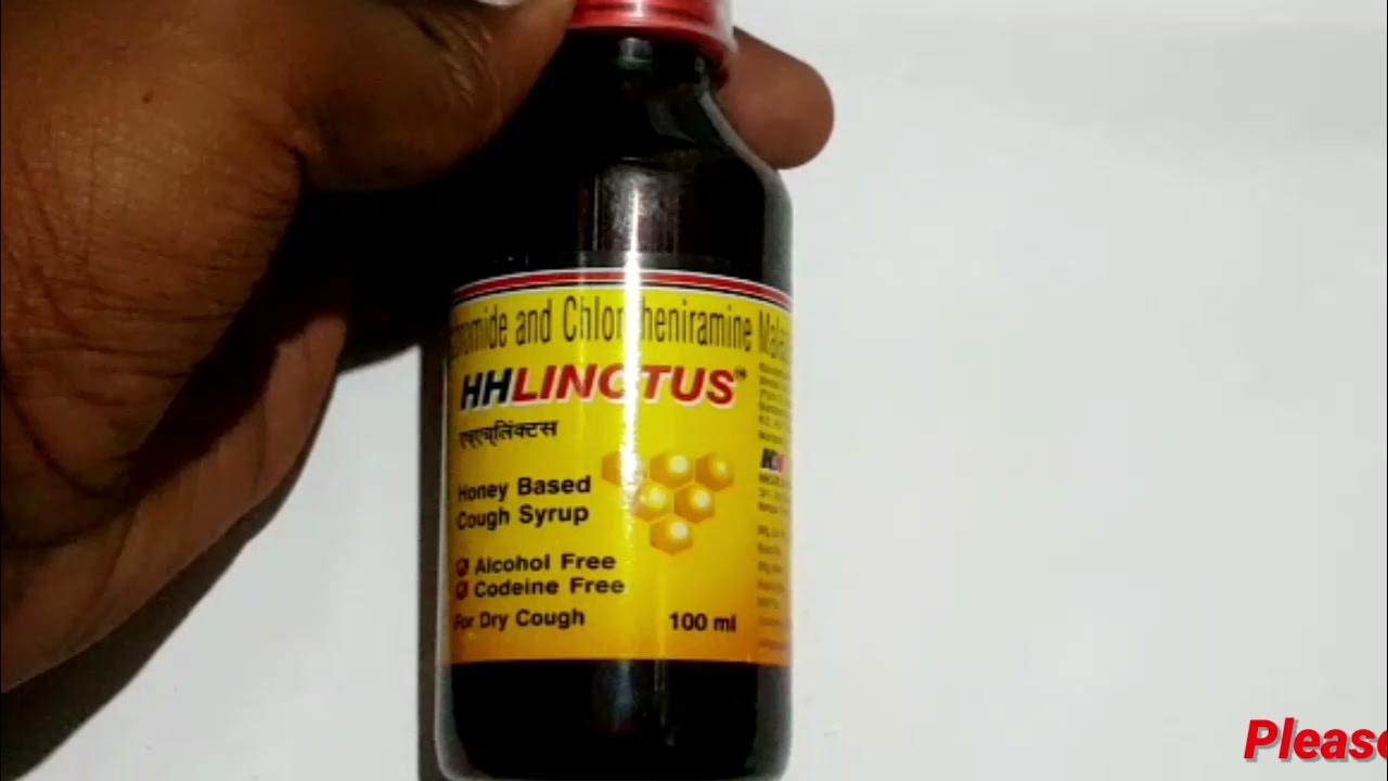 HH Linctus syrup for cough and cold uses and sideeffects review