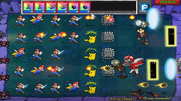 Plants vs Zombies Mod Mario VS Zombies (Nintendo vs Zombies) - Gameplay Walkthrough Part 1