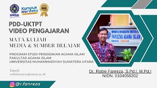 PDD - UKTPT VIDEO PENGAJARAN l ROBIE FANREZA I UNIVERSITAS MUHAMMADIYAH SUMATERA UTARA