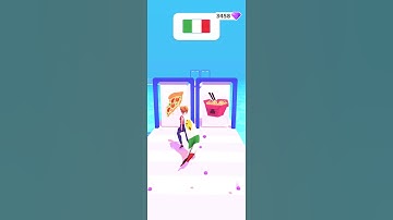 #shorts Trivia Flag Runner! 🌈 💅 - 3D Games #Gameplay #mobilegame All Levels Gameplay (iOS & Android)
