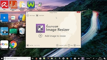 Using Icecream Image resizer.