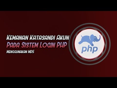 How To Create PHP Login System With MD5 Password