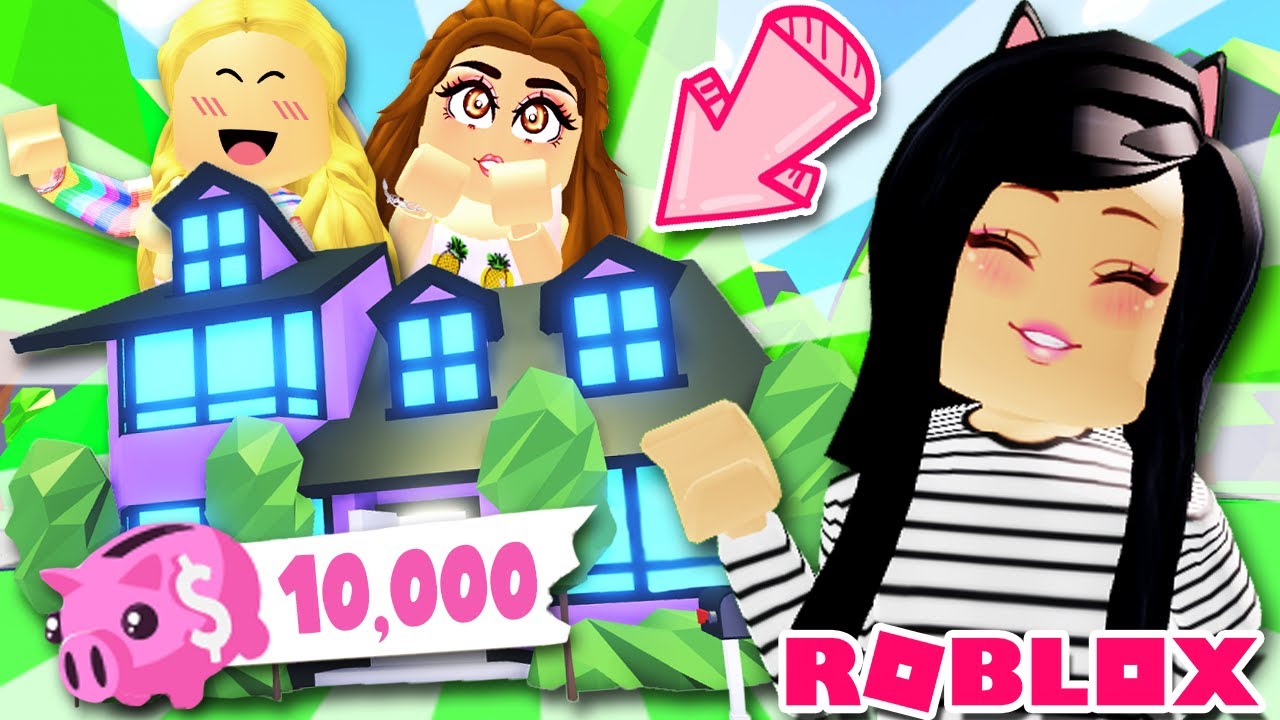 I Bought My Unicorn A Mansion Let S Decorate Adopt Me Roblox Pets By Krystin Plays - rick and morty roblox song id robux free robloxupdate