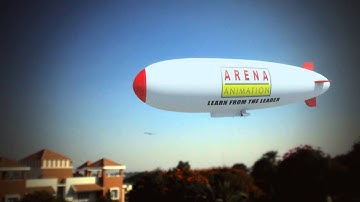 Blimp - 3d vfx composition