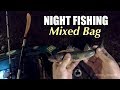 KAYAK NIGHT FISHING - Jerkbaits vs. Garlic Worms (Walleye Fishing)