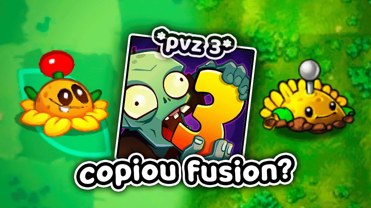Lançou PVZ 3 e parece cópia do pvz fusion 🤔👀 plants vs zombies 3: evolved