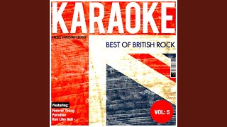 Lay Back In The Arms Of Someone in The Style Of Smokie karaoke Version