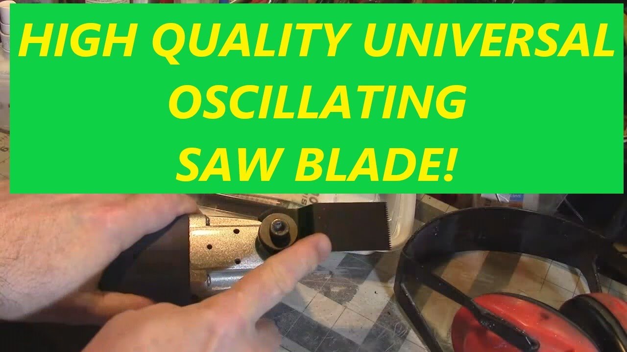 HIGH QUALITY Oscillating Saw Blade, Universal Blade for Metal, Wood & Plastic Cutting REVIEW