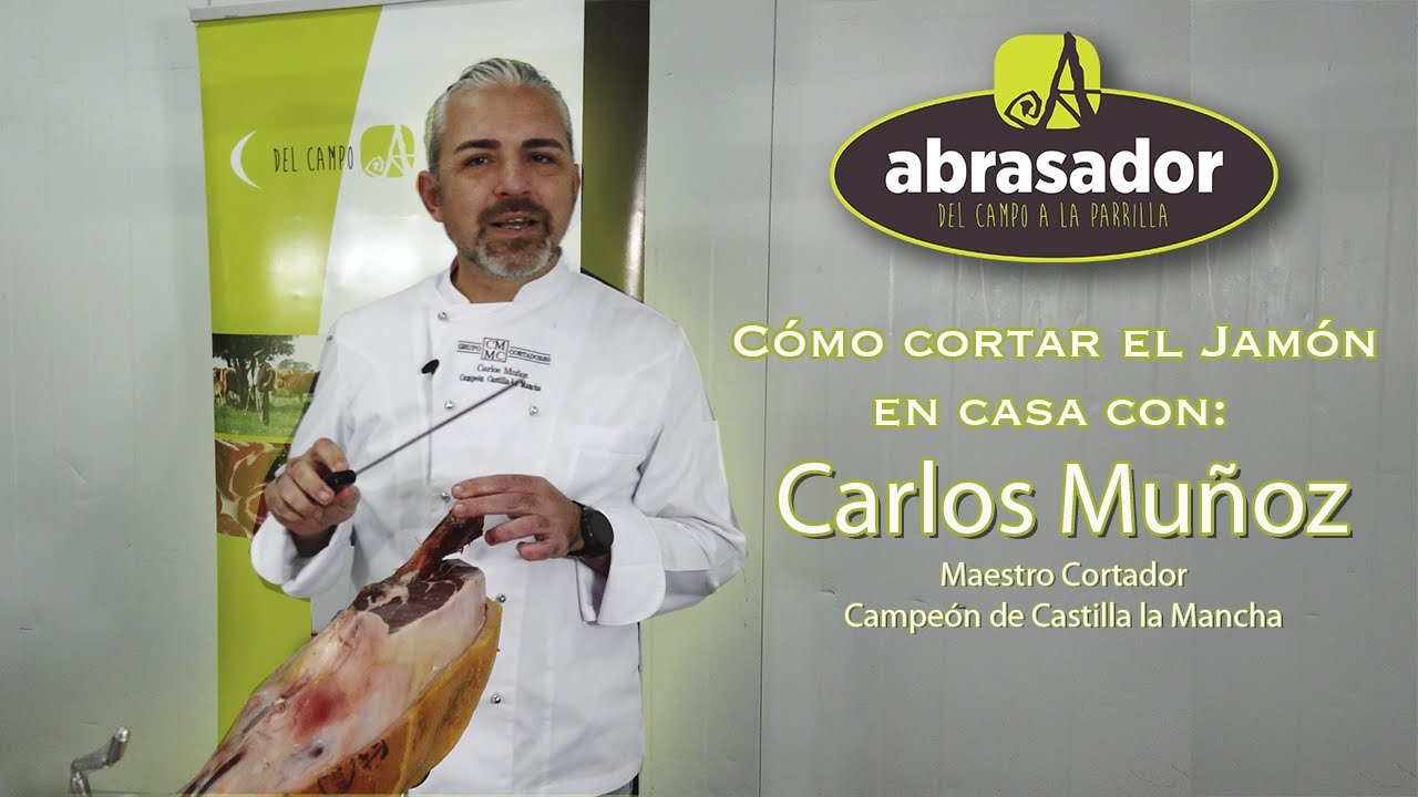 Cómo cortar jamón en casa: apertura y aprovechamiento del jamón ibérico🔪