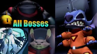 All Bosses | Disney's Stitch: Experiment 626 (PS2)