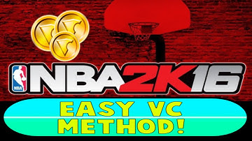 NBA 2K16 - FAST EASY QUICK VC METHOD!