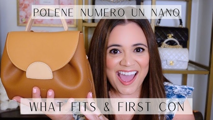 Polène Numero Un Nano Bag Review & what's in my bag \\ Carly Medico 